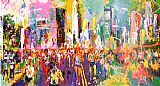 Leroy Neiman New York Marathon painting